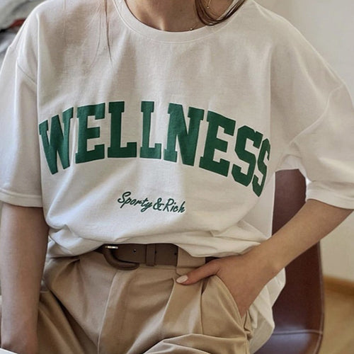 Wellness Sporty&Rich Tee Shirt
